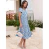 imageANRABESS Womens Summer Casual Short Sleeve V Neck Midi Dresses 2025 Spring Flowy Aline Tiered T Shirts Boho Beach DressFloral Blue