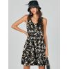 imageANRABESS Womens Summer Casual Tank Dress Sleeveless V Neck T Shirt Sundress Flowy Tiered Swing Mini Beach Vacation DressesBlack Floral