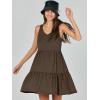 imageANRABESS Womens Summer Casual Tank Dress Sleeveless V Neck T Shirt Sundress Flowy Tiered Swing Mini Beach Vacation DressesCoffee