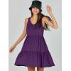 imageANRABESS Womens Summer Casual Tank Dress Sleeveless V Neck T Shirt Sundress Flowy Tiered Swing Mini Beach Vacation DressesDeep Purple