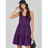 imageANRABESS Womens Summer Casual Tank Dress Sleeveless V Neck T Shirt Sundress Flowy Tiered Swing Mini Beach Vacation DressesDeep Purple