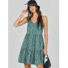 imageANRABESS Womens Summer Casual Tank Dress Sleeveless V Neck T Shirt Sundress Flowy Tiered Swing Mini Beach Vacation DressesGreen Floral