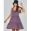imageANRABESS Womens Summer Casual Tank Dress Sleeveless V Neck T Shirt Sundress Flowy Tiered Swing Mini Beach Vacation DressesPurple