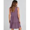 imageANRABESS Womens Summer Casual Tank Dress Sleeveless V Neck T Shirt Sundress Flowy Tiered Swing Mini Beach Vacation DressesPurple