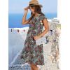 imageANRABESS Womens Summer Dress Ruffle Sleeve V Neck Midi Dresses Fashion Casual Fit Flowy Tiered Boho Beach Vacation SundressBlue Red Floral