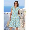 imageANRABESS Womens Summer Dress Ruffle Sleeve V Neck Midi Dresses Fashion Casual Fit Flowy Tiered Boho Beach Vacation SundressBlue Yellow Floral