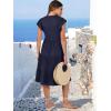 imageANRABESS Womens Summer Dress Ruffle Sleeve V Neck Midi Dresses Fashion Casual Fit Flowy Tiered Boho Beach Vacation SundressDeep Navy Blue