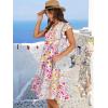 imageANRABESS Womens Summer Dress Ruffle Sleeve V Neck Midi Dresses Fashion Casual Fit Flowy Tiered Boho Beach Vacation SundressMulticolour Floral
