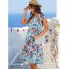 imageANRABESS Womens Summer Dress Ruffle Sleeve V Neck Midi Dresses Fashion Casual Fit Flowy Tiered Boho Beach Vacation SundressNavy Floral