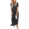 imageANRABESS Womens Summer Maxi Dress Short Sleeve Casual Loose Long T Shirt Dresses Split Vacation Beach Sundress Travel OutfitsDot Star