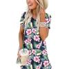 imageANRABESS Womens Summer Maxi Dress Short Sleeve Casual Loose Long T Shirt Dresses Split Vacation Beach Sundress Travel OutfitsFloral Green Pink