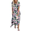 imageANRABESS Womens Summer Maxi Dress Short Sleeve Casual Loose Long T Shirt Dresses Split Vacation Beach Sundress Travel OutfitsFloral Green Pink