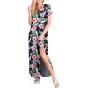 imageANRABESS Womens Summer Maxi Dress Short Sleeve Casual Loose Long T Shirt Dresses Split Vacation Beach Sundress Travel OutfitsFloral Green Pink