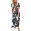 imageANRABESS Womens Summer Maxi Dress Short Sleeve Casual Loose Long T Shirt Dresses Split Vacation Beach Sundress Travel OutfitsLeaf Printed