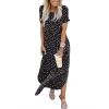 imageANRABESS Womens Summer Maxi Dress Short Sleeve Casual Loose Long T Shirt Dresses Split Vacation Beach Sundress Travel OutfitsMulticolored Point