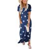 imageANRABESS Womens Summer Maxi Dress Short Sleeve Casual Loose Long T Shirt Dresses Split Vacation Beach Sundress Travel OutfitsStar