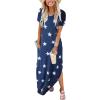 imageANRABESS Womens Summer Maxi Dress Short Sleeve Casual Loose Long T Shirt Dresses Split Vacation Beach Sundress Travel OutfitsStar