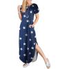 imageANRABESS Womens Summer Maxi Dress Short Sleeve Casual Loose Long T Shirt Dresses Split Vacation Beach Sundress Travel OutfitsStar