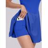 imageANRABESS Womens Tennis Athletic Pleated Summer Mini Dress 2025 Golf Workout Build in Shorts Casual Romper Short SundressRoyal Blue