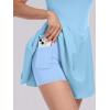 imageANRABESS Womens Tennis Athletic Pleated Summer Mini Dress 2025 Golf Workout Build in Shorts Casual Romper Short SundressSky Blue