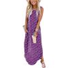 imageANRABESS Women Summer Maxi Dress Beach Vacation Sundress Sleeveless Casual Loose Shirt Dresses 2025 Travel OutfitsFloral Purple