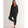 imageANRABESS Jumpsuits for Women 2025 Fall Long Sleeve Casual Loose Fit Romper Lounge One Piece Pajamas Outfits JumperBlack