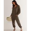 imageANRABESS Jumpsuits for Women 2025 Fall Long Sleeve Casual Loose Fit Romper Lounge One Piece Pajamas Outfits JumperBrown