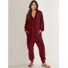 imageANRABESS Jumpsuits for Women 2025 Fall Long Sleeve Casual Loose Fit Romper Lounge One Piece Pajamas Outfits JumperBurgundy