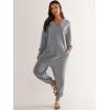 imageANRABESS Jumpsuits for Women 2025 Fall Long Sleeve Casual Loose Fit Romper Lounge One Piece Pajamas Outfits JumperGrey