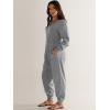 imageANRABESS Jumpsuits for Women 2025 Fall Long Sleeve Casual Loose Fit Romper Lounge One Piece Pajamas Outfits JumperGrey