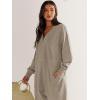 imageANRABESS Jumpsuits for Women 2025 Fall Long Sleeve Casual Loose Fit Romper Lounge One Piece Pajamas Outfits JumperGrey Beige