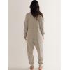 imageANRABESS Jumpsuits for Women 2025 Fall Long Sleeve Casual Loose Fit Romper Lounge One Piece Pajamas Outfits JumperGrey Beige