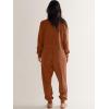 imageANRABESS Jumpsuits for Women 2025 Fall Long Sleeve Casual Loose Fit Romper Lounge One Piece Pajamas Outfits JumperOrange