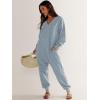 imageANRABESS Jumpsuits for Women 2025 Fall Long Sleeve Casual Loose Fit Romper Lounge One Piece Pajamas Outfits JumperSky