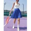 imageANRABESS Knee Length Skorts Skirts for Women 2025 Summer High Waisted Golf Tennis Skirt Casual Travel Builtin Shorts ClothesRoyal