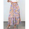 imageANRABESS Maxi Skirts for Women 2025 Summer Boho Long Flowy Floral Elastic High Waist Skirt Casual Travel Skirt with PocketsMulticolored Floral