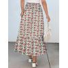 imageANRABESS Maxi Skirts for Women 2025 Summer Boho Long Flowy Floral Elastic High Waist Skirt Casual Travel Skirt with PocketsWhite Pink Floral