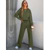 imageANRABESS Women 2 Piece Set Long Sleeve Sweatsuit Sweatpants Tracksuit Sweat Casual Matching 2025 Travel Fall Trendy OutfitsArmy Green
