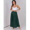 imageANRABESS Women ALine Pleated High Waist Maxi Skirt Full Ankle Length Flowy Swing Elegant Dressy Casual Work Long SkirtsGreen