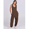 imageANRABESS Women Overalls Jumpsuits Loose Casual Dressy Sleeveless Baggy Harem Pants Romper Jumpers 2025 Trendy Summer OutfitsBrown