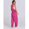 imageANRABESS Women Overalls Jumpsuits Loose Casual Dressy Sleeveless Baggy Harem Pants Romper Jumpers 2025 Trendy Summer OutfitsHot Pink