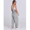 imageANRABESS Women Overalls Jumpsuits Loose Casual Dressy Sleeveless Baggy Harem Pants Romper Jumpers 2025 Trendy Summer OutfitsLight Grey