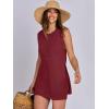 imageANRABESS Women Summer 2 Piece Outfits Sleeveless Knit Sweater Top ampamp Shorts Soft Lounge Sets Travel Beach 2025 Spring ClothesBurgundy