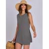 imageANRABESS Women Summer 2 Piece Outfits Sleeveless Knit Sweater Top ampamp Shorts Soft Lounge Sets Travel Beach 2025 Spring ClothesDark Grey