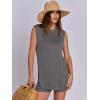 imageANRABESS Women Summer 2 Piece Outfits Sleeveless Knit Sweater Top ampamp Shorts Soft Lounge Sets Travel Beach 2025 Spring ClothesDark Grey