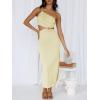 imageANRABESS Women Summer One Shoulder Sleeveless Maxi Dress Cutout Sexy Bodycon Semi Formal Dinner Date Vacation DressesAlmond