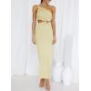 imageANRABESS Women Summer One Shoulder Sleeveless Maxi Dress Cutout Sexy Bodycon Semi Formal Dinner Date Vacation DressesAlmond