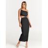 imageANRABESS Women Summer One Shoulder Sleeveless Maxi Dress Cutout Sexy Bodycon Semi Formal Dinner Date Vacation DressesBlack