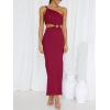 imageANRABESS Women Summer One Shoulder Sleeveless Maxi Dress Cutout Sexy Bodycon Semi Formal Dinner Date Vacation DressesBurgundy