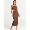 imageANRABESS Women Summer One Shoulder Sleeveless Maxi Dress Cutout Sexy Bodycon Semi Formal Dinner Date Vacation DressesCoffee